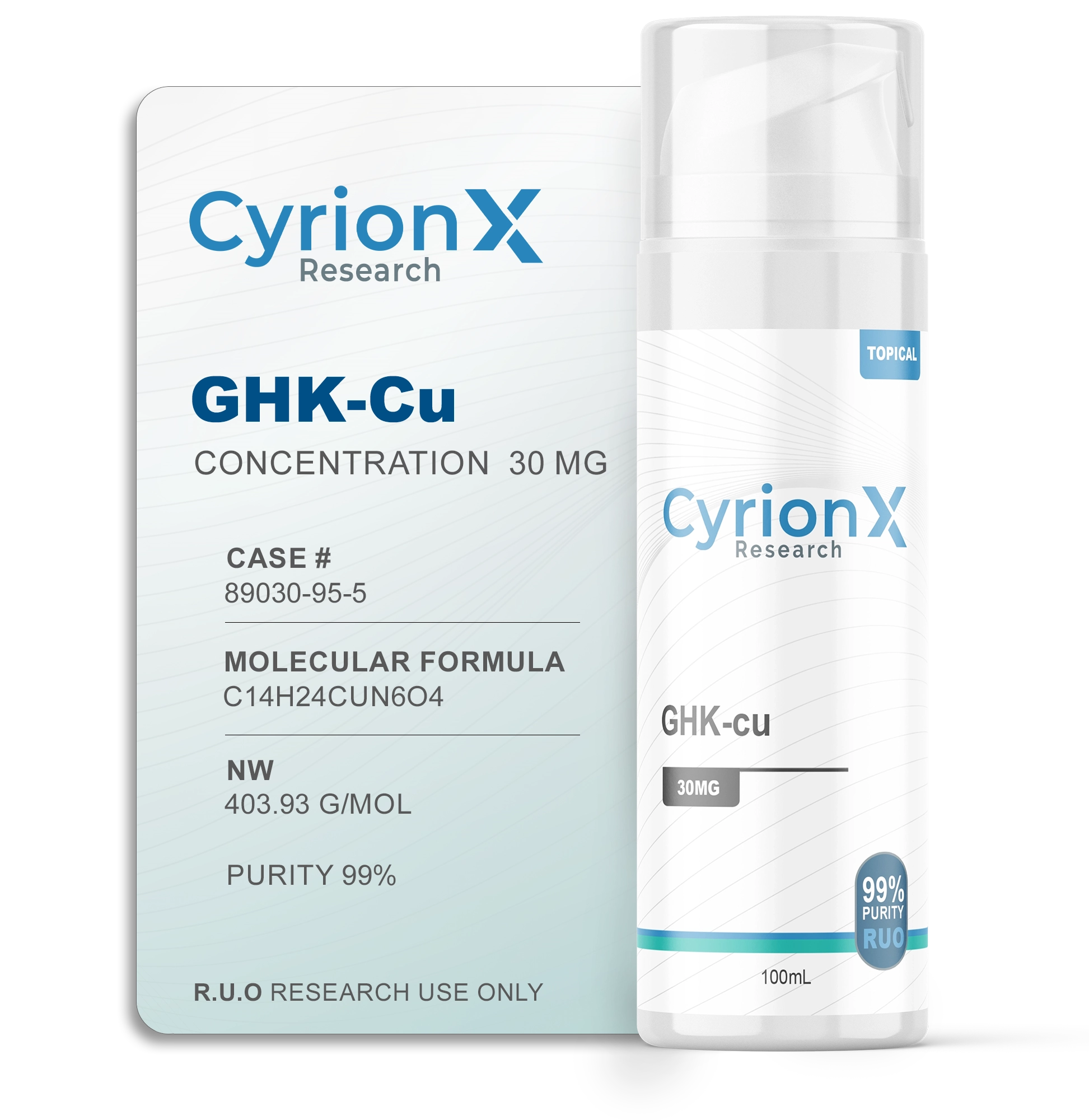 CyrionX GHK-CU 30MG Topical